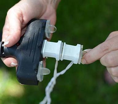 Close off the end connection